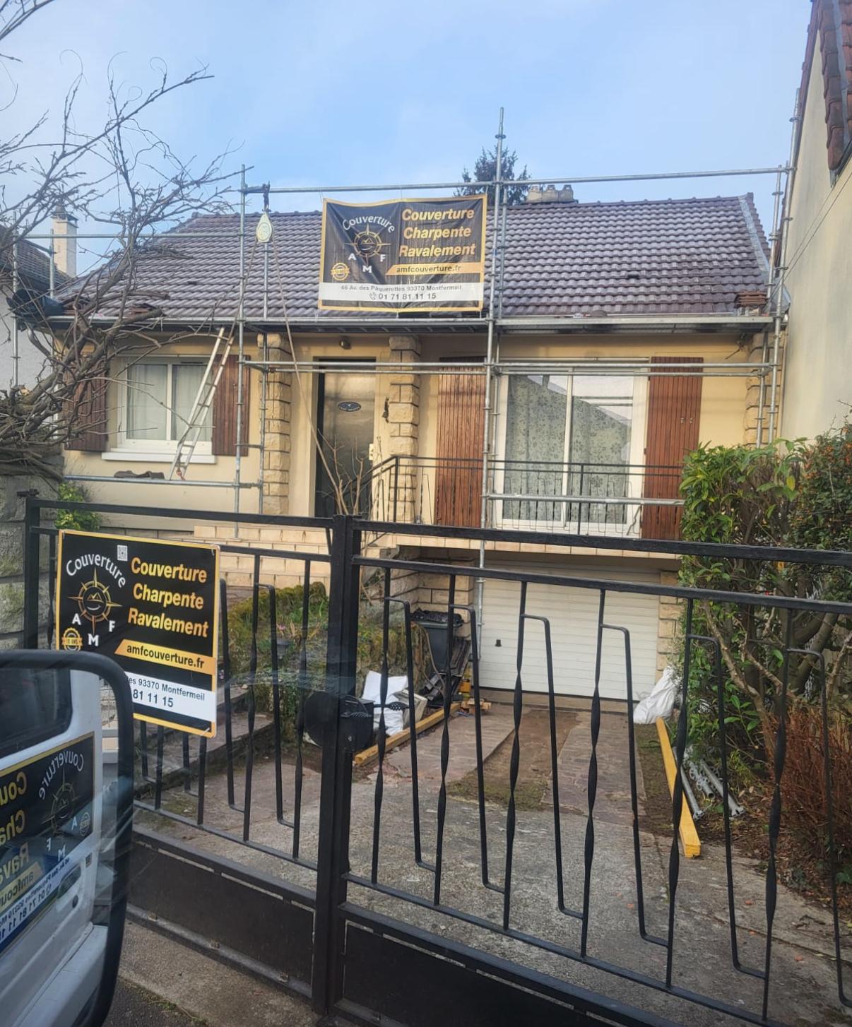 Artisan couvreur à Montfermeil (93370) - AMF Couverture en Seine-Saint-Denis (93)